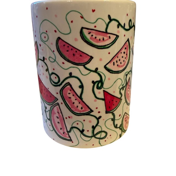 Cricut Watermelon Mug - Pink and Green - Picture 2 of 6